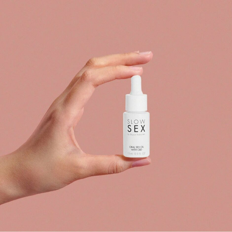Олія для орального сексу Bijoux Indiscrets Slow Sex Oral Sex Oil CBD (15 мл) Олія для орального сексу Bijoux Indiscrets Slow Sex Oral Sex Oil CBD (15 мл)