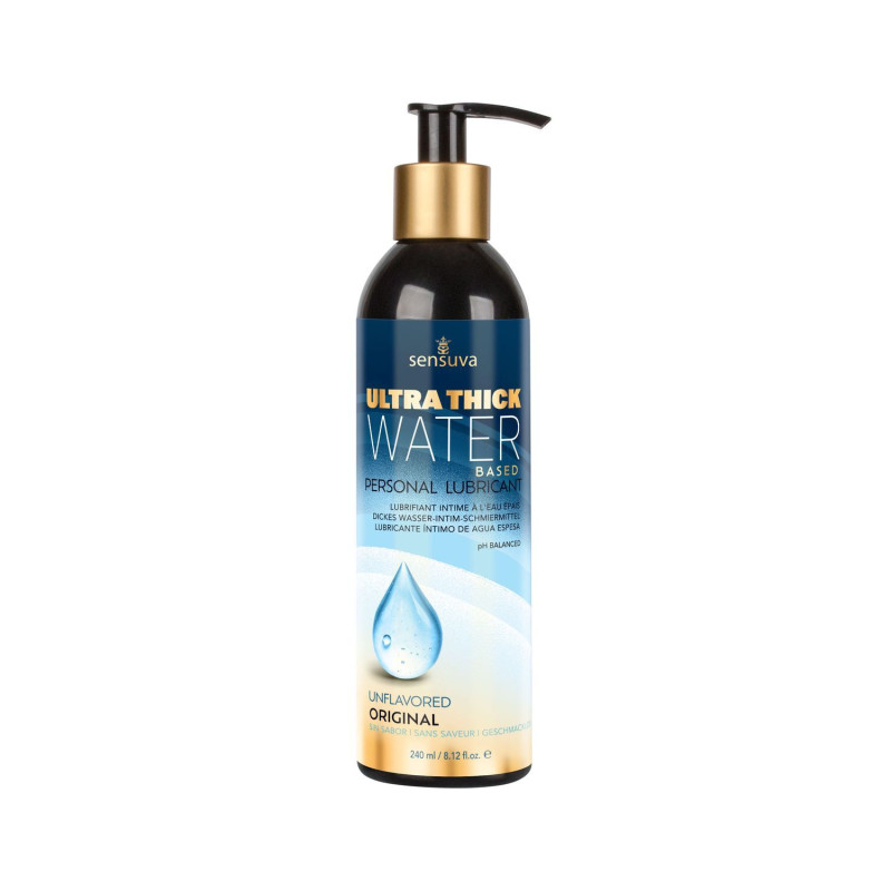 Густая смазка Sensuva Ultra-Thick Water-Based (240 мл) на водной основе, без глицерина и парабенов Густая смазка Sensuva Ultra-Thick Water-Based (240 мл) на водной основе, без глицерина и парабенов