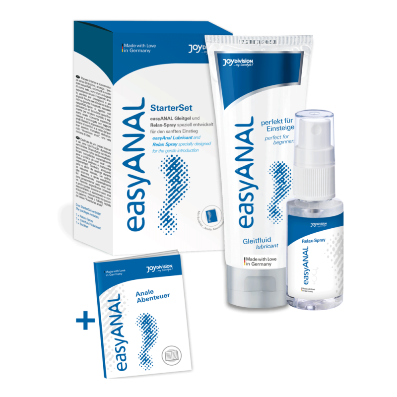 Анальный лубрикант Joydivision easyANAL-Bundle (Gel 80 мл + Spray 30 мл + Booklet) Анальный лубрикант Joydivision easyANAL-Bundle (Gel 80 мл + Spray 30 мл + Booklet)