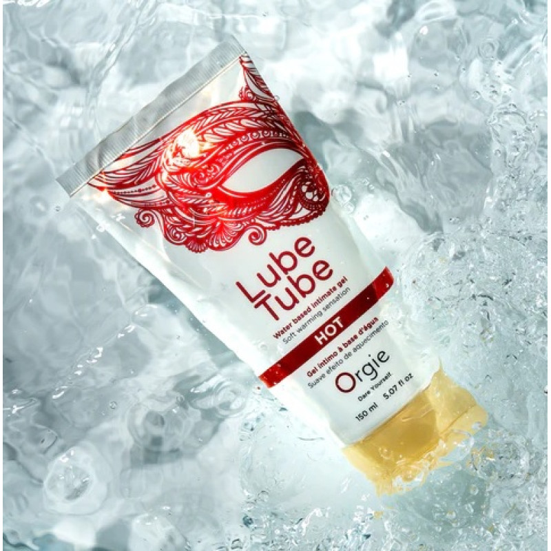 Зігріваюча мастило для сексу на водній основі Orgie Lube Tube Hot 150 мл Зігріваюча мастило для сексу на водній основі Orgie Lube Tube Hot 150 мл