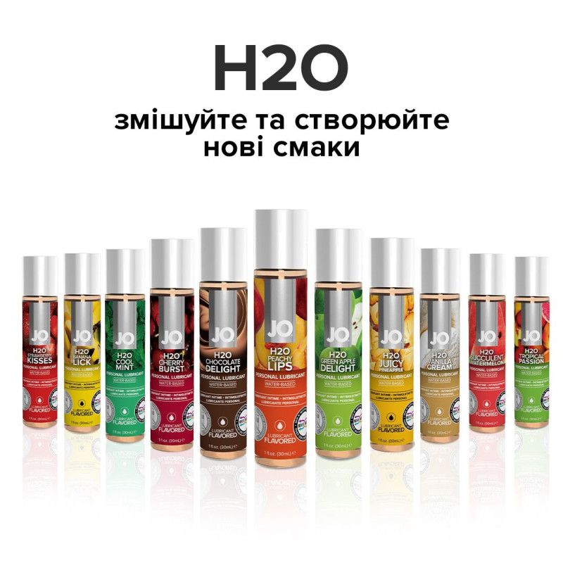 Лубрикант на водній основі System JO H2O PEACHY LIPS 120 мл