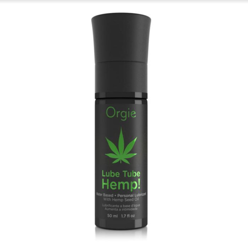 Лубрикант на водній основі з маслом канабісу Orgie Lube Tube Hemp! 50 мл Лубрикант на водній основі з маслом канабісу Orgie Lube Tube Hemp! 50 мл