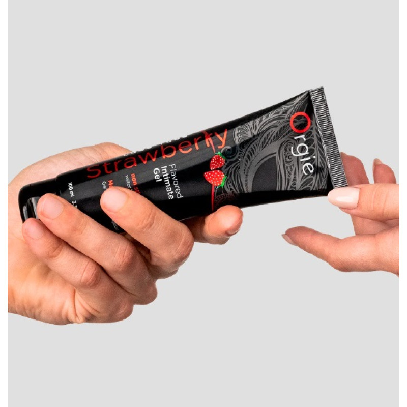 Їстівний лубрикант на водній основі Orgie Lube Tube Полуниця 100 мл Їстівний лубрикант на водній основі Orgie Lube Tube Полуниця 100 мл