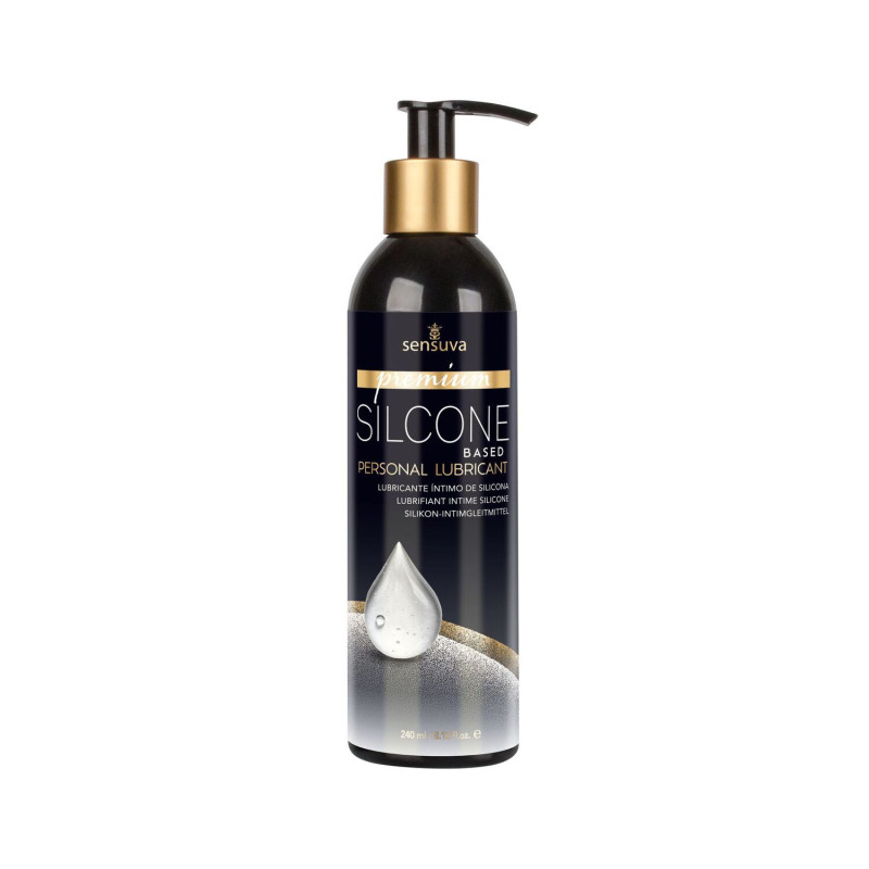 Силиконовая смазка Sensuva Premium Silicone (240 мл), без глицерина, парабенов и ментола Силиконовая смазка Sensuva Premium Silicone (240 мл), без глицерина, парабенов и ментола