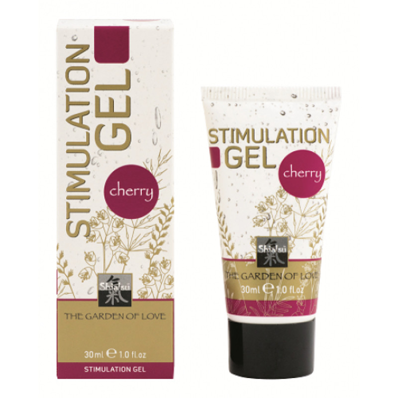 Гель для интимной стимуляции Hot Shiatsu Вишневый 30 мл Гель для интимной стимуляции Hot Shiatsu Вишневый 30 мл