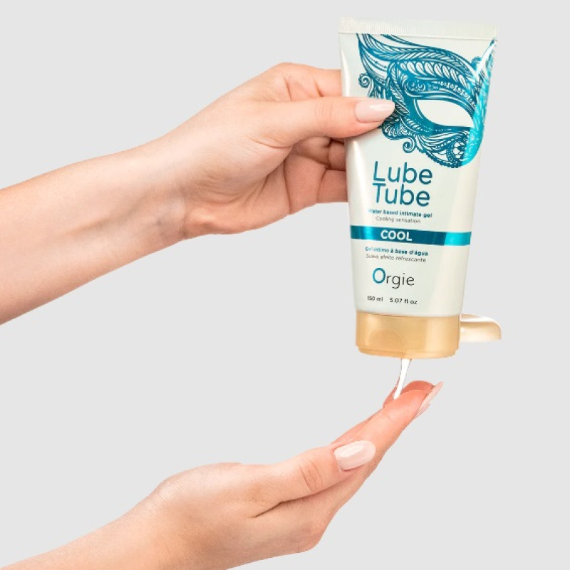 Охлаждающая смазка для секса на водной основе Orgie Lube Tube Cool 150 мл Охлаждающая смазка для секса на водной основе Orgie Lube Tube Cool 150 мл
