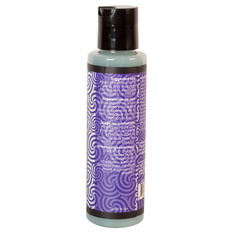 Вкусный гель для изысканных мануальных и оральных ласк Sensuva — Handipop Blueberry Muffin 125мл