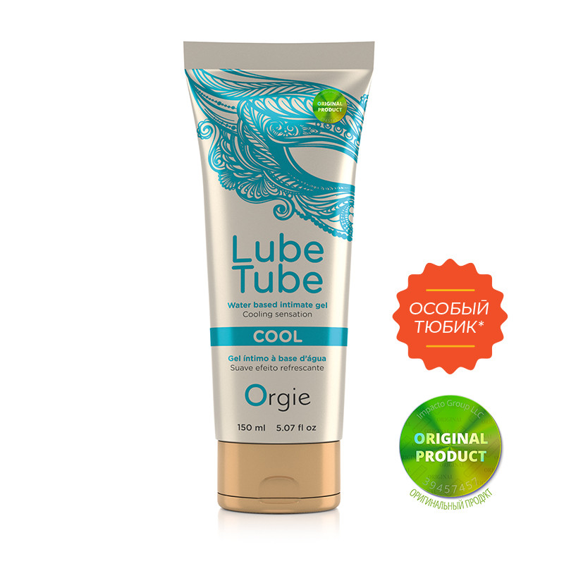 Охлаждающая смазка для секса на водной основе Orgie Lube Tube Cool 150 мл Охлаждающая смазка для секса на водной основе Orgie Lube Tube Cool 150 мл