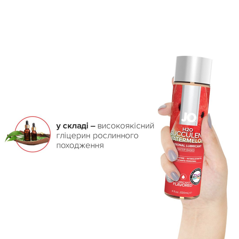 Лубрикант на водній основі System JO H2O WATERMELON 120 мл