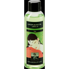 Їстівна олія для тіла Hot Shiatsu з ароматом Лайма 100 мл