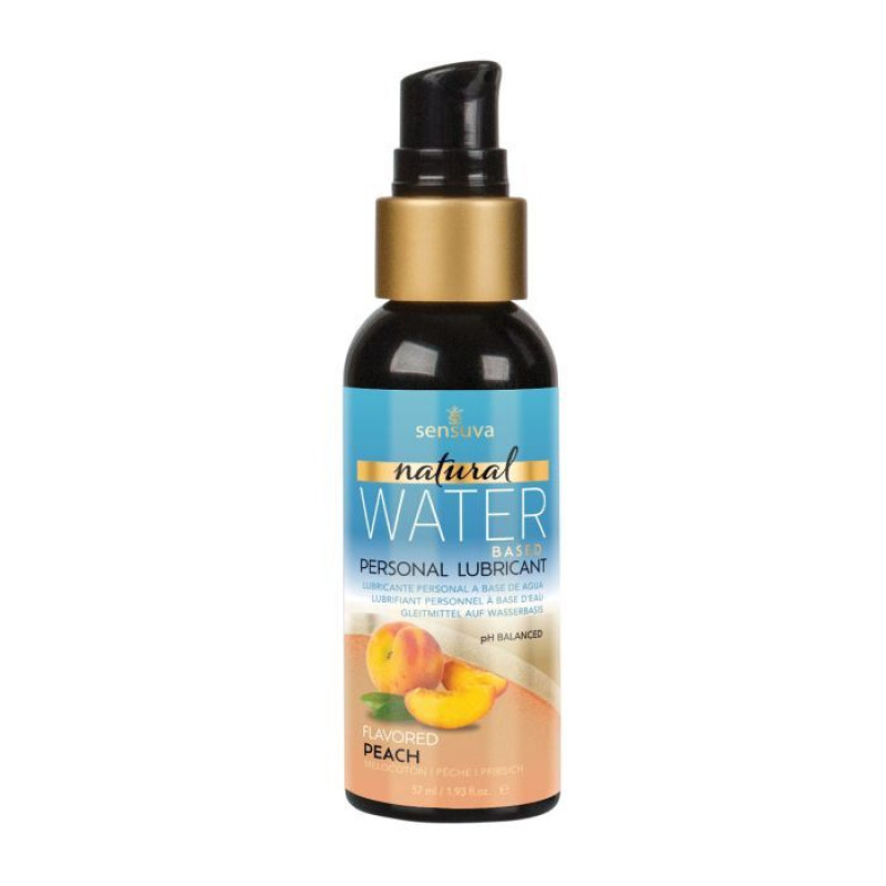 Змазка на водній основі Sensuva Natural Water-Based Peach (57мл) без гліцерину та парабенів Змазка на водній основі Sensuva Natural Water-Based Peach (57мл) без гліцерину та парабенів