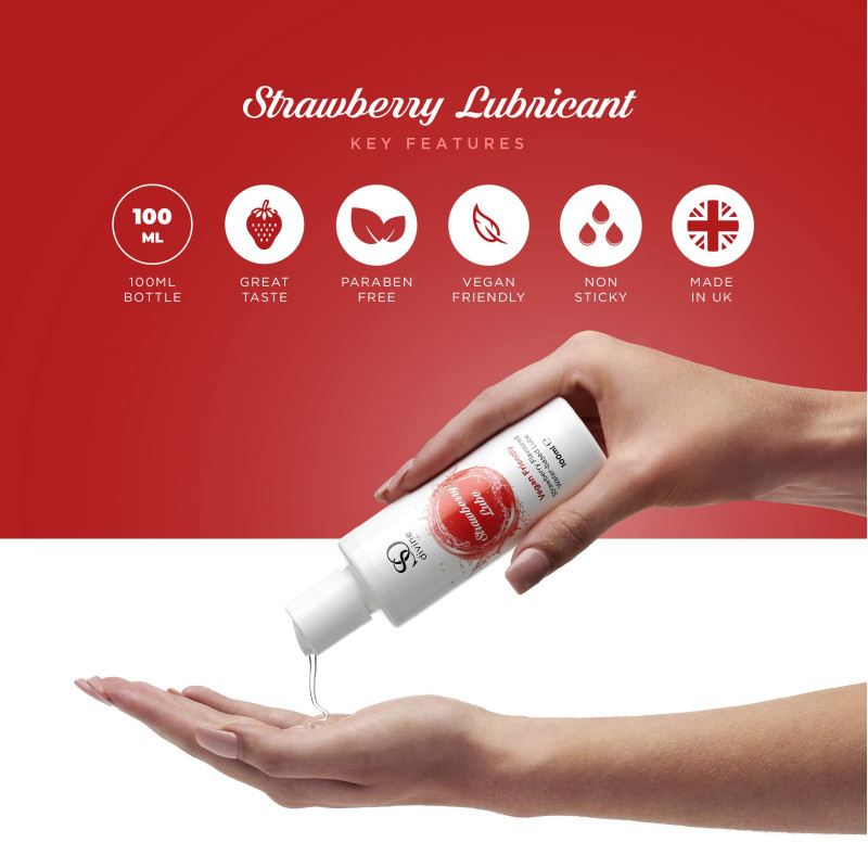 Їстівний лубрикант So Divine Полуниця Їстівний лубрикант So Divine Полуниця