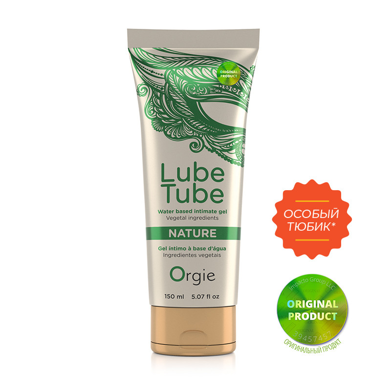 Натуральний лубрикант на водяній основі Orgie Lube Tube Nature 150 мл Натуральний лубрикант на водяній основі Orgie Lube Tube Nature 150 мл