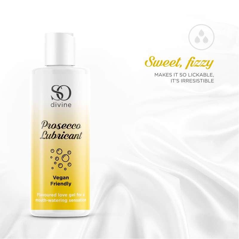 Съедобный лубрикант So Divine Просекко Съедобный лубрикант So Divine Просекко