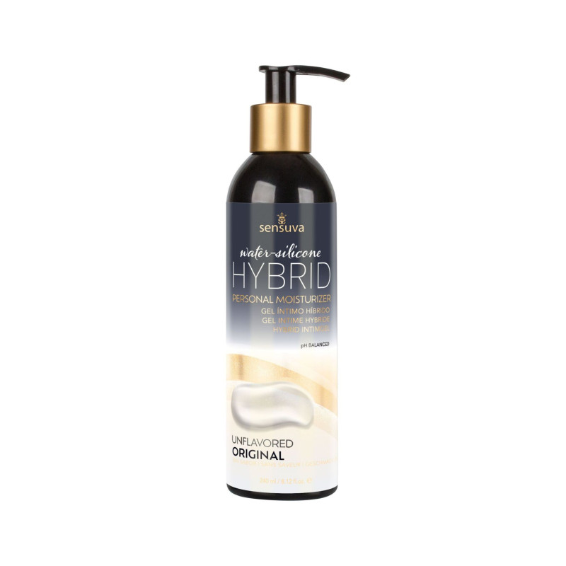 Смазка водно-силиконовая Sensuva Hybrid Formula (240 мл) без сахара, можно для оральных ласк. Смазка водно-силиконовая Sensuva Hybrid Formula (240 мл) без сахара, можно для оральных ласк.