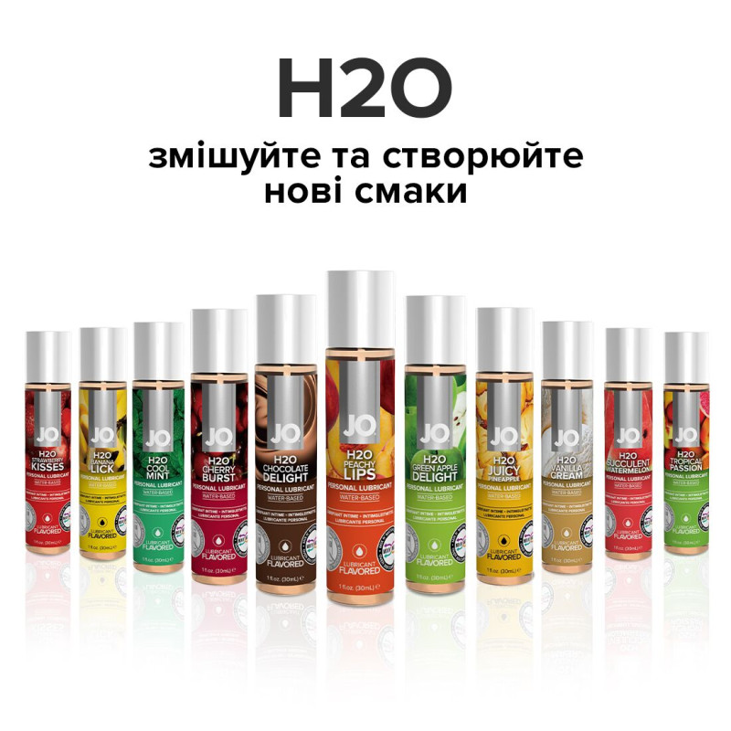 Лубрикант на водній основі System JO H2O PEACHY LIPS 30 мл Лубрикант на водній основі System JO H2O PEACHY LIPS 30 мл