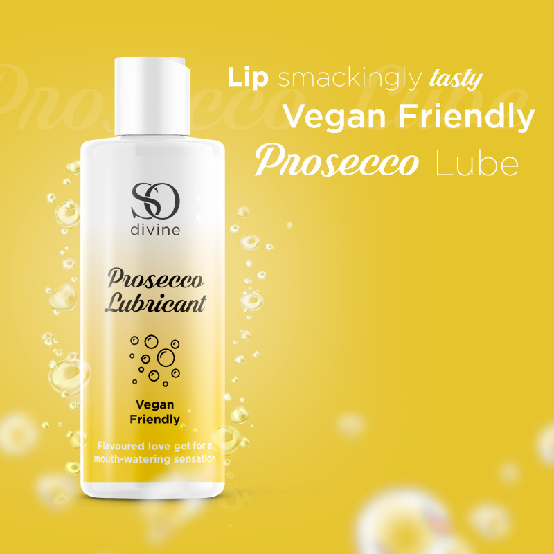 Съедобный лубрикант So Divine Просекко Съедобный лубрикант So Divine Просекко