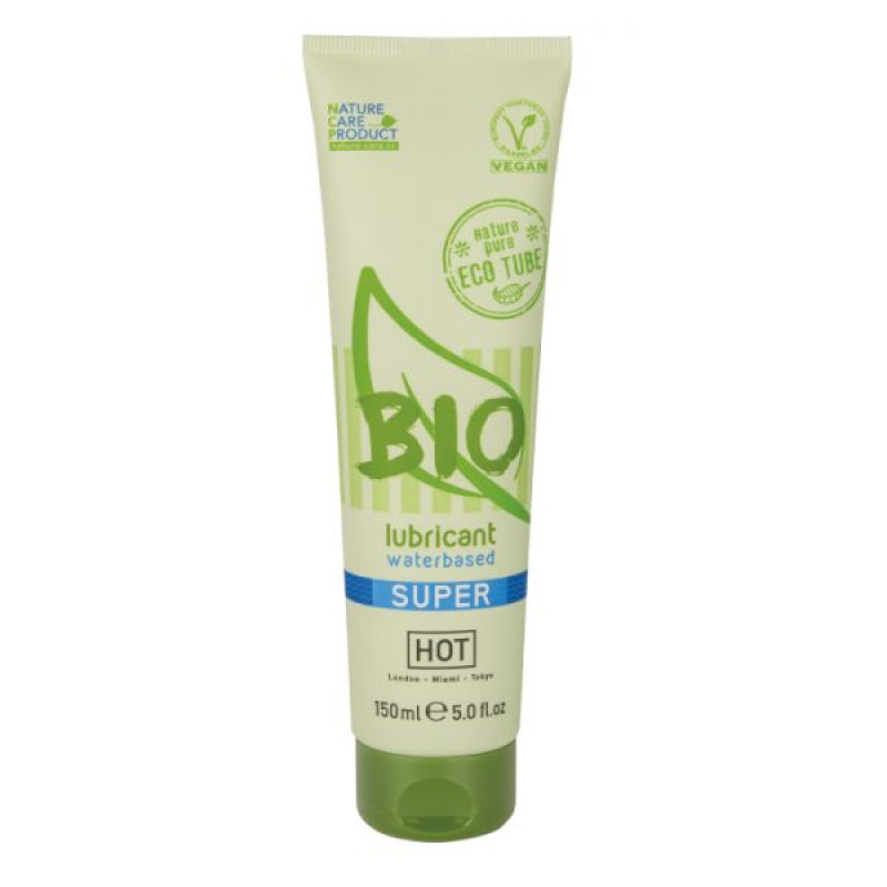 Органический лубрикант на водной основе Hot Bio Lube Super 150 мл Органический лубрикант на водной основе Hot Bio Lube Super 150 мл