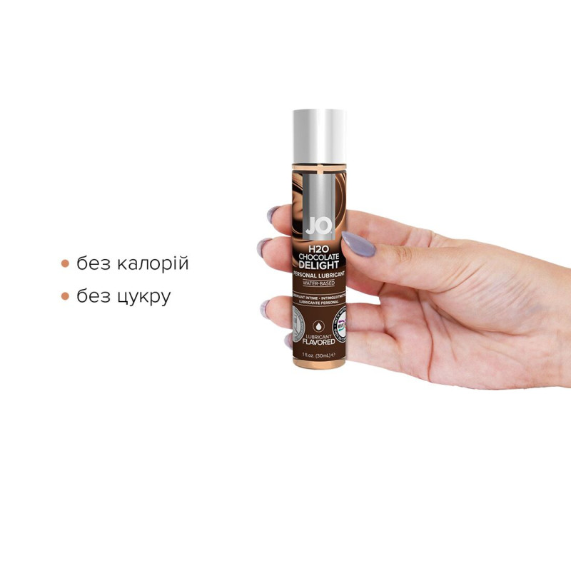 Лубрикант на водной основе System JO H2O CHOCOLATE DELIGHT 30 мл Лубрикант на водной основе System JO H2O CHOCOLATE DELIGHT 30 мл