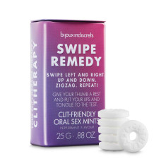 Мятные конфеты Bijoux Indiscrets Swipe Remedy – clitherapy oral sex mints без сахара