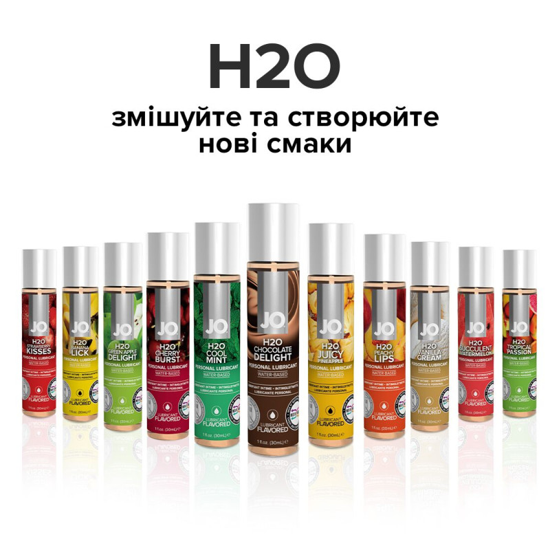 Лубрикант на водной основе System JO H2O CHOCOLATE DELIGHT 30 мл Лубрикант на водной основе System JO H2O CHOCOLATE DELIGHT 30 мл