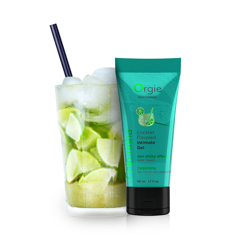 Їстівний лубрикант на водній основі Orgie коктейль Кайпірінья 50 мл Їстівний лубрикант на водній основі Orgie коктейль Кайпірінья 50 мл