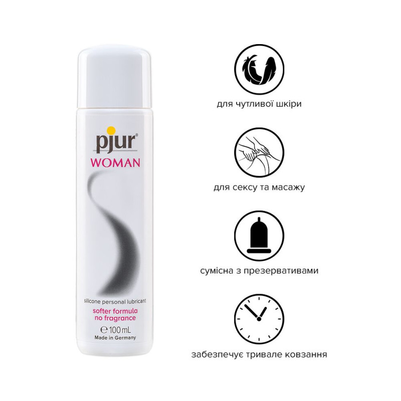 Лубрикант на силиконовой основе Pjur Woman 100 мл Лубрикант на силиконовой основе Pjur Woman 100 мл