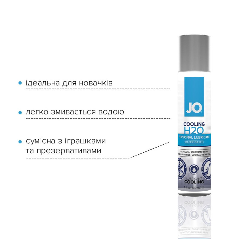 Лубрикант на водной основе System JO H2O COOLING 30 мл