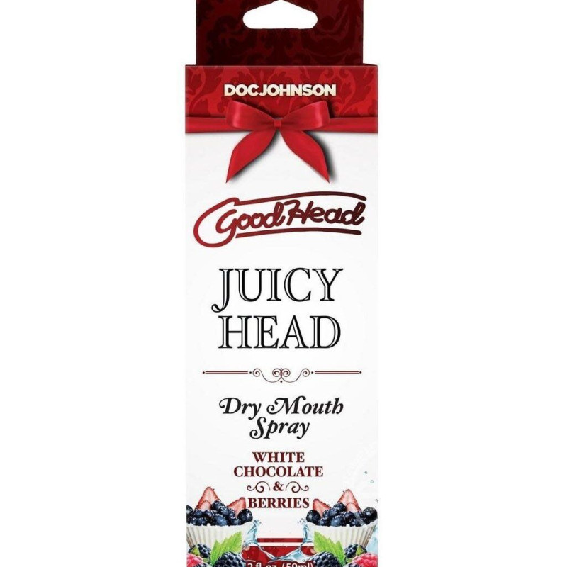 Зволожувальний спрей оральний Doc Johnson GoodHead - Juicy Head - White Chocolate and Berries 59мл Зволожувальний спрей оральний Doc Johnson GoodHead - Juicy Head - White Chocolate and Berries 59мл