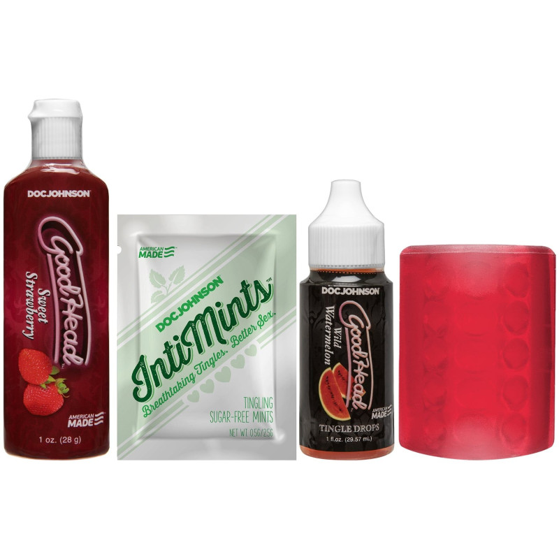 Набор для минета Doc Johnson GoodHead Fundamentals Kit Набор для минета Doc Johnson GoodHead Fundamentals Kit