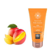 Їстівний лубрикант Hot SHIATSU Love Манго та Зелений Чай 75 мл