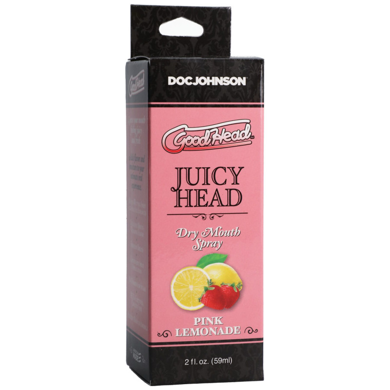 Зволожувальний спрей оральний Doc Johnson GoodHead – Juicy Head Dry Mouth Spray – Pink Lemonade 59мл Зволожувальний спрей оральний Doc Johnson GoodHead – Juicy Head Dry Mouth Spray – Pink Lemonade 59мл