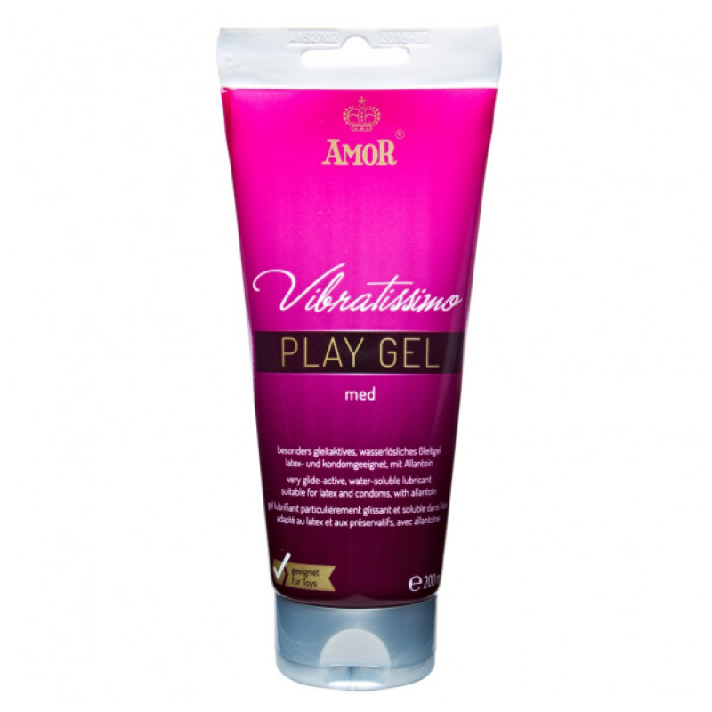 Лубрикант Amor Vibratissimo Play Gel med 200 мл