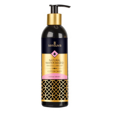 Смазка на водной основе Sensuva Natural Water-Based Cotton Candy (240 мл) без глицерина и парабенов