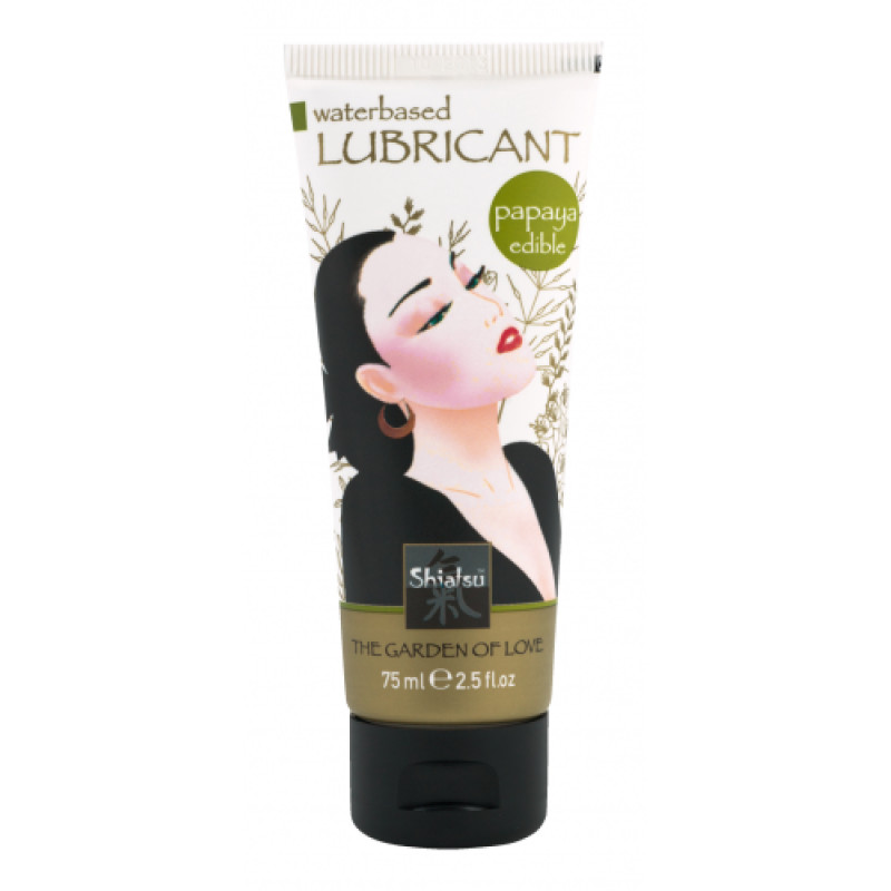 Їстівний лубрикант на водній основі Hot Shiatsu зі смаком Папайї 75 мл Їстівний лубрикант на водній основі Hot Shiatsu зі смаком Папайї 75 мл