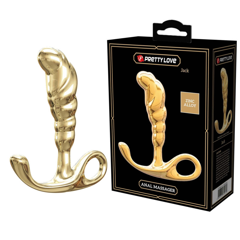 Массажер простаты Pretty Love Jack Zink Alloy Prostate Massager