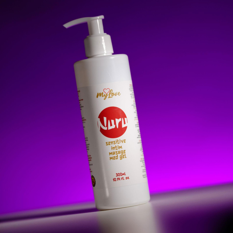 Гель для нуру массажа MyLove Nuru Sensitive Intim Masage Med Gel, 300 мл