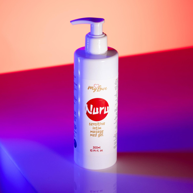 Гель для нуру массажа MyLove Nuru Sensitive Intim Masage Med Gel, 300 мл
