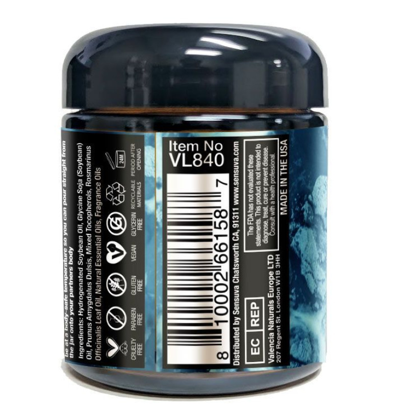 Массажная свеча Sensuva Lit Sweet Temptation Massage Candle 113г