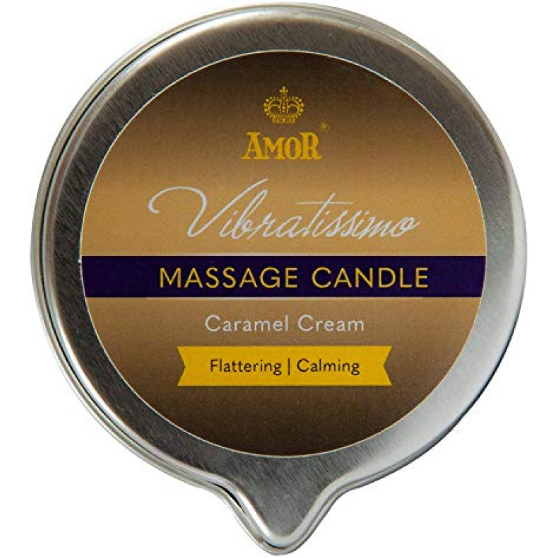 Массажная свеча Amor Vibratissimo Caramel Cream 100 мл