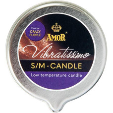 Массажная свеча Amor Vibratissimo Crazy Purple, 50 мл
