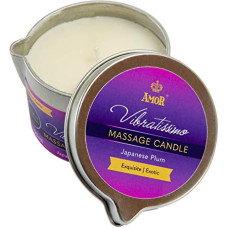 Массажная свеча Amor Vibratissimo Japanese Plum, 100 мл