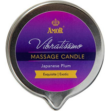 Массажная свеча Amor Vibratissimo Japanese Plum, 100 мл