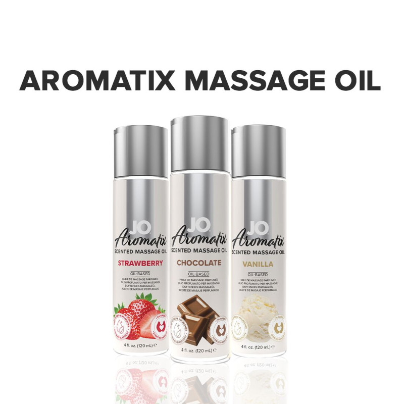 Натуральное массажное масло JO Aromatix Massage Oil Chocolate 120 мл Натуральное массажное масло JO Aromatix Massage Oil Chocolate 120 мл
