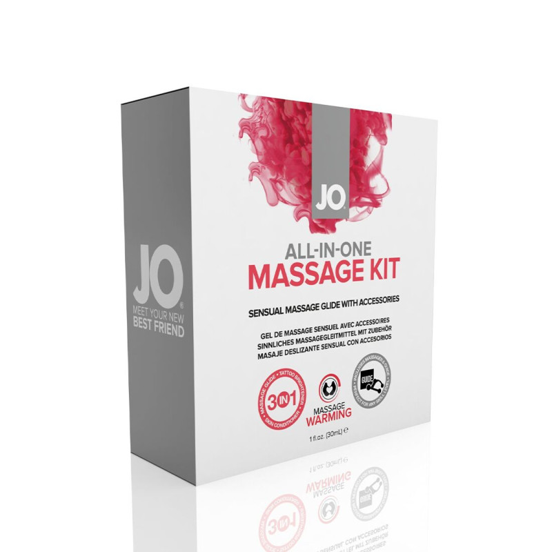 Набор для массажа System JO ALL IN ONE MASSAGE GIFT SET 30 мл Набор для массажа System JO ALL IN ONE MASSAGE GIFT SET 30 мл