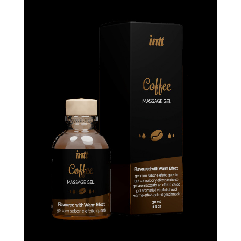 Массажный гель для интимных зон Intt Coffee Разогревающий 30 мл