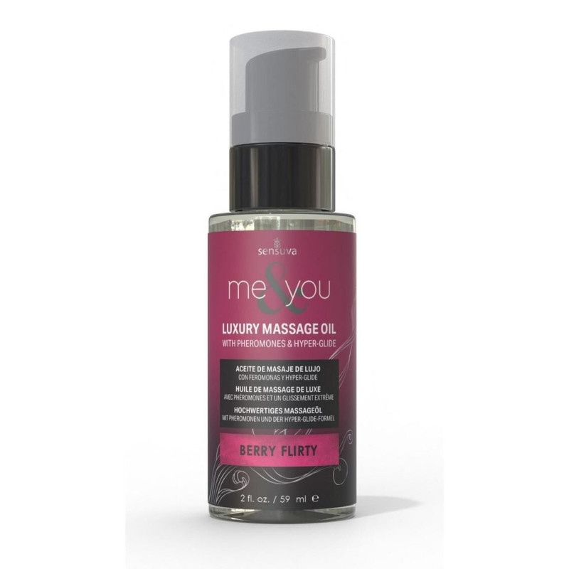 Массажное масло Sensuva Me&You – Berry Flirty (Wild Berries) 59 мл Массажное масло Sensuva Me&You – Berry Flirty (Wild Berries) 59 мл