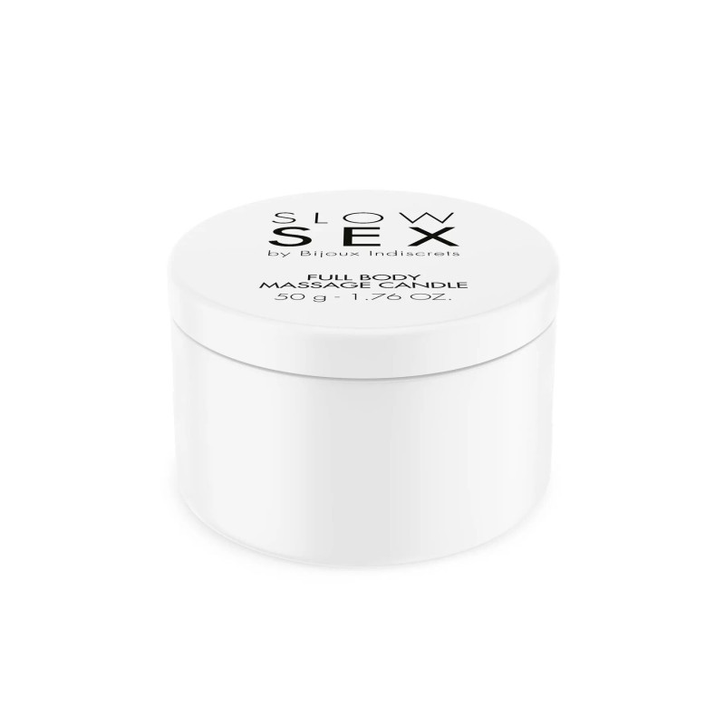 Масажна свічка Bijoux Indiscrets SLOW SEX Massage Candle (50 г) Масажна свічка Bijoux Indiscrets SLOW SEX Massage Candle (50 г)