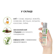 Масажна олія JO Naturals Massage Oil Peppermint & Eucalyptus з ефірними оліями (120 мл)