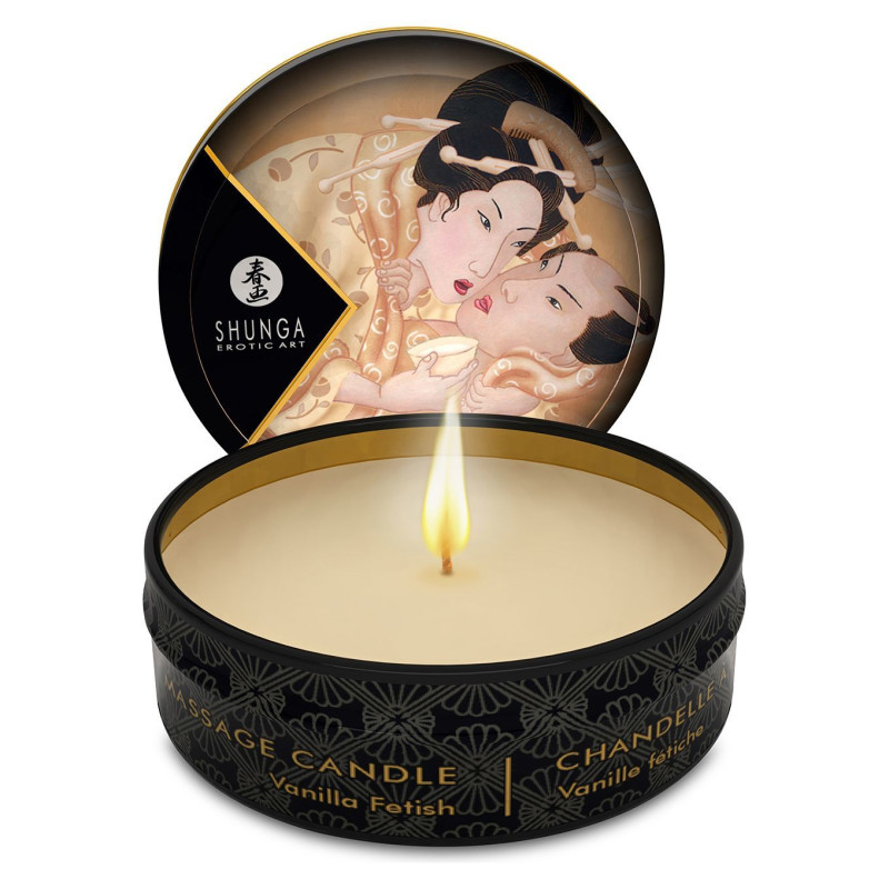 Массажная свеча Shunga Mini Massage Candle Vanilla Fetish 30 мл Массажная свеча Shunga Mini Massage Candle Vanilla Fetish 30 мл
